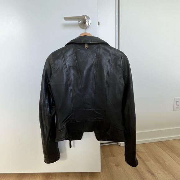 Mackage Kenya leather jacket, size xxs - Picture 2 of 3